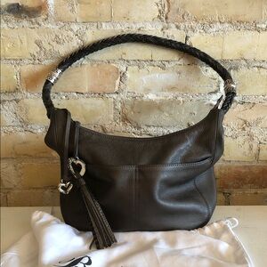 Brighton Silver Heart Charms Handbag & Coin Purse